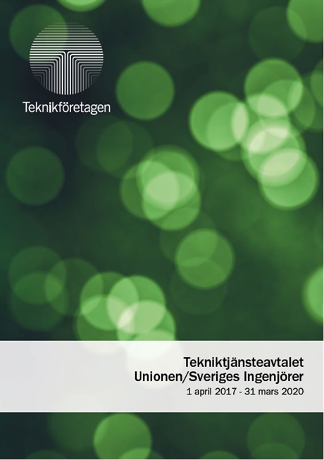 Tekniktjänsteavtalet Unionen/Sveriges Ingenjörer 2017-2020