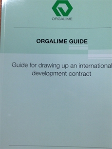 Guide for Drawing up an International Development Contract